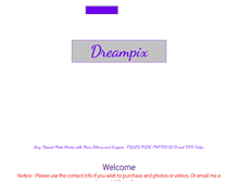 Tablet Screenshot of dreampix.net